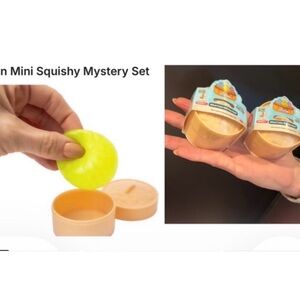 2 MINI - Squishy Bao Bun FIVE BELOW Viral Mystery Dumpling Rainbow RARE